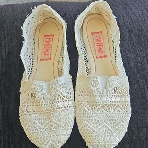 Cream Lace Women's Shoes